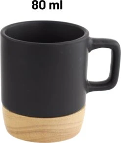 Orange85 Espresso Kopjes - Zwart - Set Van 4 - Met Bamboe Onderzetter - Met Oor - Koffiekopjes 13 Orange85 Espresso Kopjes - Zwart - Set Van 4 - Met Bamboe Onderzetter - Met Oor - Koffiekopjes -Tefal Winkel 1010x1200 1