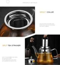 SensaHome - Infuser Theekan/Theepot - Transparant - Glas -Tefal Winkel 1100x1200