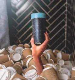 Circular&Co. Herbruikbare To Go Koffiebeker (rCUP) Zwart/zwart 8oz/227ml -Tefal Winkel 1133x1200 1