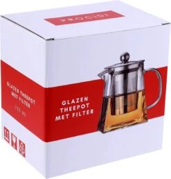 Procidi® Glazen Theepot Met Filter - Theekan Met Infuser - Dubbelwandig Borosilicaat Glas - Thee Thermoskan - Koffiekan 750 ML - Teapot -Tefal Winkel 1149x1200 2