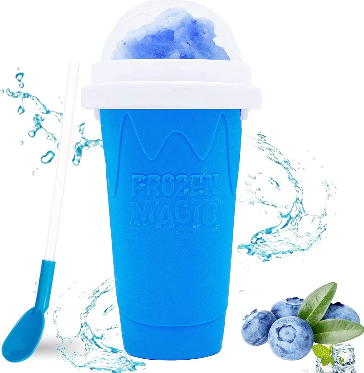 Igoods Slush Puppy Beker | Slush Maker | Slush Puppy | Slush Beker | Slush Puppy Maker - Blauw 3 Igoods Slush Puppy Beker | Slush Maker | Slush Puppy | Slush Beker | Slush Puppy Maker - Blauw