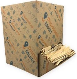 750 Stuks Houten Vork In Dispenser Box - Houten Bestek - Vorken - Bio Vorken - Hout In Dispenserdoos - Dispenser Doos Bestek - Karton Dispenser - Papier Dispenser Box Met Bestek - Cutlery - Biologisch Afbreekbaar - Milieuvriendelijk - FSC - Wegwerp -Tefal Winkel 1179x1200 3
