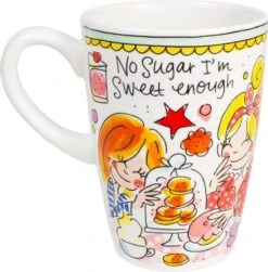 Blond Amsterdam Even Bijkletsen Beker XL 500 Ml - Mint Rand -Tefal Winkel 1183x1200 1