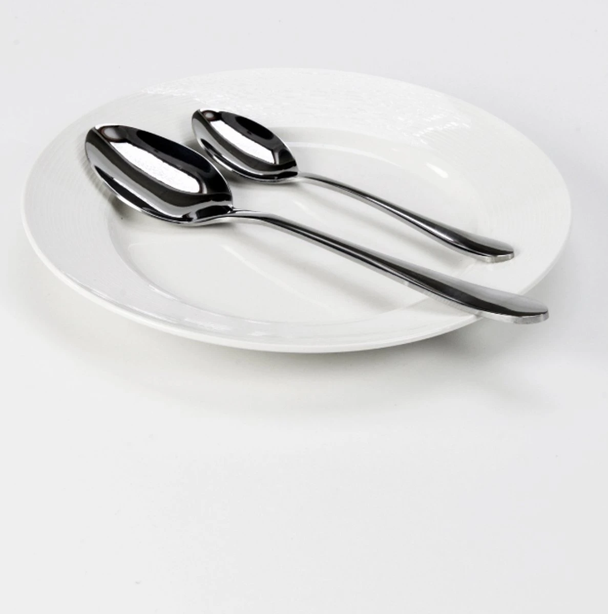 Merkloos Bestekset Luxe Round 24-delig | Premium Quality | 6 Personen 6 Merkloos Bestekset Luxe Round 24-delig | Premium Quality | 6 Personen - Afbeelding 4