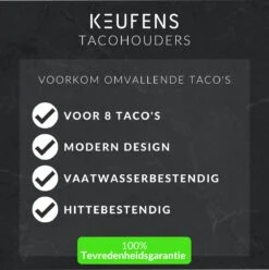 Keufens Taco Houder - Set Van 2 - Tacohouder - Tortilla Houder - Taco Standaard - Taco Houder Ovenbestendig - Taco Houders - Wrap Houder 7 Keufens Taco Houder - Set Van 2 - Tacohouder - Tortilla Houder - Taco Standaard - Taco Houder Ovenbestendig - Taco Houders - Wrap Houder -Tefal Winkel 1194x1200 4