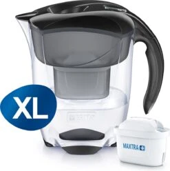 BRITA - Waterfilterkan Elemaris - Zwart - 3,5L - Inclusief 1 Maxtra+ Waterfilterpatroon -Tefal Winkel 1195x1200 3