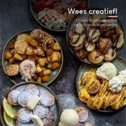 Ocina Poffertjespan– 19 Poffertjes – Poffertjesmaker – Poffertjespan Inductie – Poffertjespan Electrisch – Gietijzeren Pan – Inclusief Warmtebestendige Handvaten– Gratis Receptenboek 19 Ocina Poffertjespan– 19 Poffertjes – Poffertjesmaker – Poffertjespan Inductie – Poffertjespan Electrisch – Gietijzeren Pan – Inclusief Warmtebestendige Handvaten– Gratis Receptenboek -Tefal Winkel 1198x1200 4