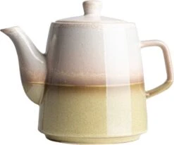 Gusta - Theepot - Retro - Groen/Bruin - 1L