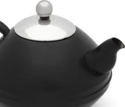 Bredemeijer Theepot Minuet Ceylon 1,4L Dubbelwandig - Zwart -Tefal Winkel 1200x1026 1