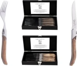 Laguiole Style De Vie Vorken Luxury Line - 6-delig - Olijfhout -Tefal Winkel 1200x1040 3