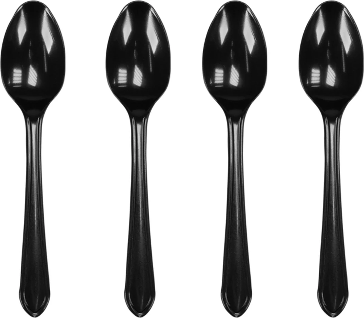 Depa | Lepel | Reusable | Zwart | 17cm | 50 Stuks 3 Depa | Lepel | Reusable | Zwart | 17cm | 50 Stuks