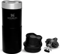 Stanley Trigger-Action Travel Mug 0.35L - Thermosfles - Matt Black -Tefal Winkel 1200x1074 1