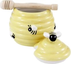 Merkloos Gele Honingpot Met Honinglepel/stokje 11 Cm - Keukengerei/tafelgerei - Thee Drinken - Honing Potten Met 3D Bijenmotief 5 Merkloos Gele Honingpot Met Honinglepel/stokje 11 Cm - Keukengerei/tafelgerei - Thee Drinken - Honing Potten Met 3D Bijenmotief -Tefal Winkel 1200x1074 8