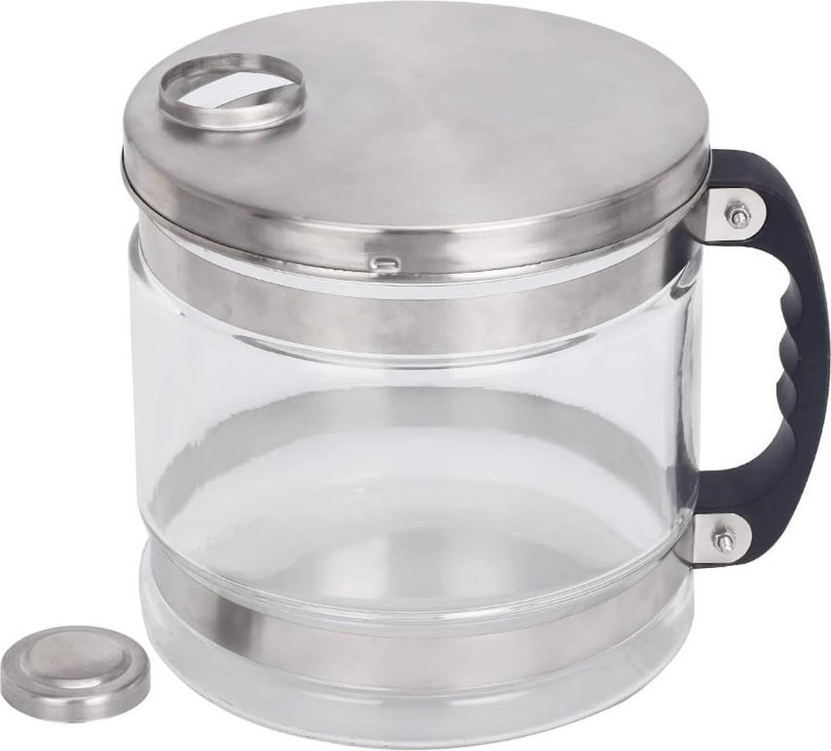 Destilleerketel - Destilleerapparaat - Water Destilleren - RVS Destilleerder - Compleet Pakket - Incl 3 Koolstoffilters En Gratis Schoonmaakmiddel - Zwart - Glazen Waterkan 6 Destilleerketel - Destilleerapparaat - Water Destilleren - RVS Destilleerder - Compleet Pakket - Incl 3 Koolstoffilters En Gratis Schoonmaakmiddel - Zwart - Glazen Waterkan - Afbeelding 4