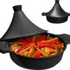 BIKO | Luxe Aluminium Tajine Inductie| Tagine | Geschikt Voor 4-8 Personen - Inductie - Zwart -Tefal Winkel 1200x1094