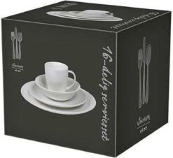 Vtwonen Serviesset - Wit - Porselein - 16-Delig -Tefal Winkel 1200x1097 2