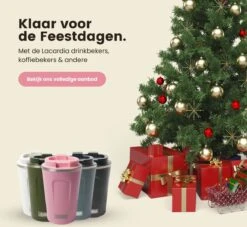 LaCardia Koffiebeker To Go Premium Groen – Thermosbeker – Theebeker – 380ML – Herbruikbaar -Tefal Winkel 1200x1102 2
