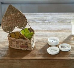 Riviera Maison Theezakjeshouder Met Tekst, Schaaltjes - Theezakjeshouder RM Tea Bar - Wit - Porselein - 4 Stuks -Tefal Winkel 1200x1104 4