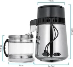 Destilleerketel - Destilleerapparaat - Water Destilleren - RVS Destilleerder - Compleet Pakket - Incl 3 Koolstoffilters En Gratis Schoonmaakmiddel - Zwart - Glazen Waterkan 15 Destilleerketel - Destilleerapparaat - Water Destilleren - RVS Destilleerder - Compleet Pakket - Incl 3 Koolstoffilters En Gratis Schoonmaakmiddel - Zwart - Glazen Waterkan -Tefal Winkel 1200x1109 3