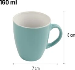 Orange85 Espresso Kopjes - Set Van 6 - Met Oor - 160ml - Meerdere Kleuren - Pastel - Aardewerk 14 Orange85 Espresso Kopjes - Set Van 6 - Met Oor - 160ml - Meerdere Kleuren - Pastel - Aardewerk -Tefal Winkel 1200x1120 3