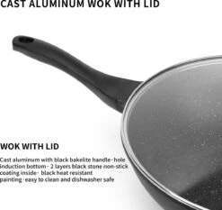 Swiss Pro+ - Marmeren Wokpan - Ø 30 Cm - Geschikt Voor Alle Warmtebronnen 8 Swiss Pro+ - Marmeren Wokpan - Ø 30 Cm - Geschikt Voor Alle Warmtebronnen -Tefal Winkel 1200x1132