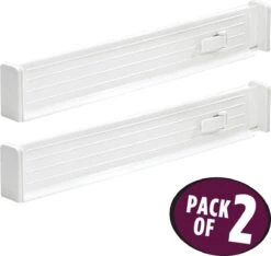 IDesign Ladeverdeler Uitschuifbaar 2 Stuks Transparant - Transparant - Klaar Voor Gebruik, Verstelbaar, Uitschuifbaar -Tefal Winkel 1200x1135 7