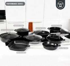 Westinghouse Performance Series - Steelpan Inductie 18cm - Zwart - Geschikt Voor Alle Warmtebronnen Inclusief Inductie En Ovenbestendig - Sauspan -Tefal Winkel 1200x1138 2