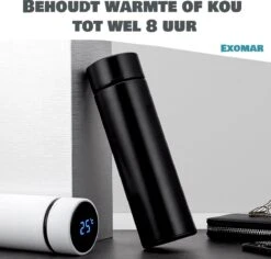 Exomar® Slimme Thermosfles Met LCD Temperatuur Display - Curver Isolatiefles 500 ML - Matte Finish - Thermosbeker - Isoleerfles - Dubbelwandige Thermosfles - Thermoskan - Travel Mug - Bidon Drinkfles - Drinkflessen - RVS - Koffiebeker - Smart Thermos 12 Exomar® Slimme Thermosfles Met LCD Temperatuur Display - Curver Isolatiefles 500 ML - Matte Finish - Thermosbeker - Isoleerfles - Dubbelwandige Thermosfles - Thermoskan - Travel Mug - Bidon Drinkfles - Drinkflessen - RVS - Koffiebeker - Smart Thermos -Tefal Winkel 1200x1145 2