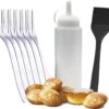Ocina Poffertjespan Accessoires Set - Doseerfles - Poffertjes Spuitfles - 6x Poffertjes Vork - Kwast - Siliconen Kwast - Bakkwast - Gratis Poffertjes E-Book 1 Ocina Poffertjespan Accessoires Set - Doseerfles - Poffertjes Spuitfles - 6x Poffertjes Vork - Kwast - Siliconen Kwast - Bakkwast - Gratis Poffertjes E-Book -Tefal Winkel 1200x1148