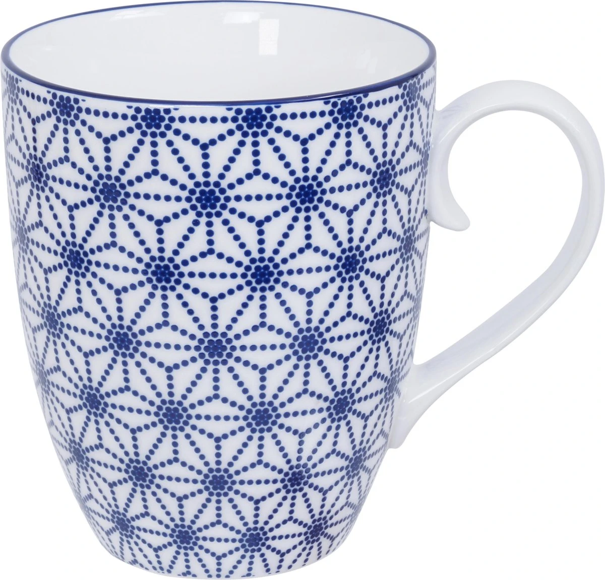 Tokyo Design Studio - Nippon Blue - Set Van 4 Mokken 380 Ml - Verpakt In Luxe Geschenkdoos 8 Tokyo Design Studio - Nippon Blue - Set Van 4 Mokken 380 Ml - Verpakt In Luxe Geschenkdoos - Afbeelding 6