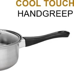 KitchenPrince 12-Delige Pannenset RVS - Pottenset - Kookpannen - Koekenpan - Steelpan - Bakpan - PFAS-Vrij - Pannenset - Pannenset Inductie - Antiaanbaklaag - Koekenpannenset -Tefal Winkel 1200x1153