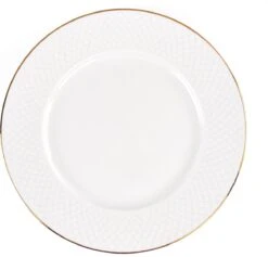 LeRijn® Serviesset Deventer 8 Persoons - 24 Delig - Licht Crème Wit Met Gouden Rand En Motief - Dinerborden - Soepborden - Dessertborden - Borden Servies - Bordenset -Tefal Winkel 1200x1153 5