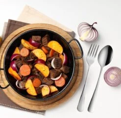 Strex Bestekset 6 Persoons - Zilver - 36-delig - Roestvrij Staal - Lepels, Messen, Vorken En Steakmessen - Hoogwaardige Kwaliteit -Tefal Winkel 1200x1170 3