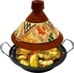 Tajine Aardewerk En Gegoten Aluminium Inductie| Handvaten| Geschikt Voor 4-8 Personen - Alle Warmtebronnen| Ø 30cm 13 Tajine Aardewerk En Gegoten Aluminium Inductie| Handvaten| Geschikt Voor 4-8 Personen - Alle Warmtebronnen| Ø 30cm -Tefal Winkel 1200x1172 2