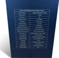 Basisch Water Generator | Water Ionisator En Zuivering | Actief Koolstoffilter | Phipower 32 Basisch Water Generator | Water Ionisator En Zuivering | Actief Koolstoffilter | Phipower -Tefal Winkel 1200x1172 3