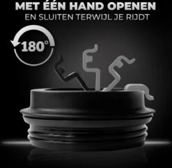 Volcan RVS Koffiebeker To Go Met Sleeve - Thermosbeker - Theebeker - Coffee - Zwart 13 Volcan RVS Koffiebeker To Go Met Sleeve - Thermosbeker - Theebeker - Coffee - Zwart -Tefal Winkel 1200x1173 1