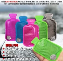 BRAMBLE 5 Mini Handwarmer Kruiken - Herbruikbare Warmwaterkruiken - Knijp Of Draai Voor Directe Warmte - Perfecte Maat Voor Handschoenen En Zakken - Reizen, Sport, Camping, Wandelen -Tefal Winkel 1200x1179 1