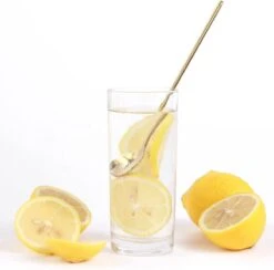 House Of Husk® Lange Theelepels Set - Latte Macchiato Lepels - Koffielepels - Theelepeltjes - RVS - 17cm - 6 Stuks - Goud -Tefal Winkel 1200x1184 3