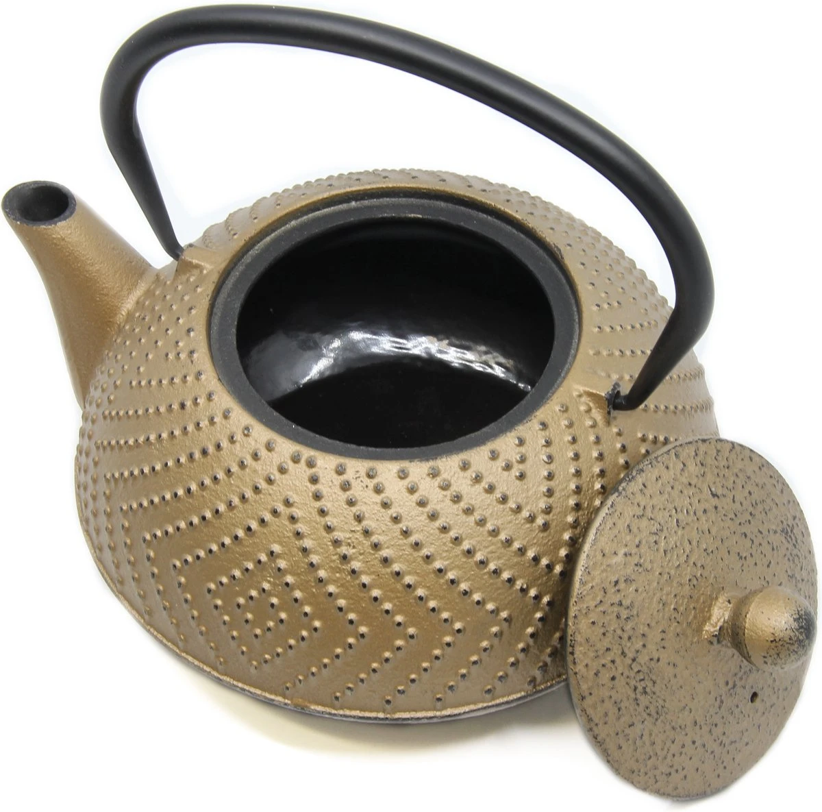 Bredemeijer - Theepot Fujian Goud 1.2L Met Filter 4 Bredemeijer - Theepot Fujian Goud 1.2L Met Filter - Afbeelding 2