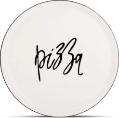 Plat Bord 31 Cm Wit Cucina Set Van 2- Salt & Pepper