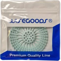 WiseGoods - Haarstopper - Haarvanger - Douche Zeef - Douche Filter - Haarfilter - Douche Afvoer - Siliconen - Blauw -Tefal Winkel 1200x1190