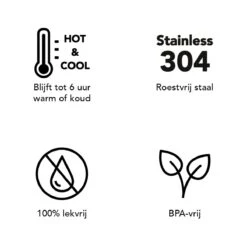 Lock&Lock RVS Thermos Lunchbox - Voedselcontainer - Voedseldrager - Lunchpot - Snackbox - Soepbeker To Go - Warme Maaltijden - Volwassenen - 500ml - Houdt Tot 6 Uur Warm - Lekvrij - Wit -Tefal Winkel 1200x1198 13