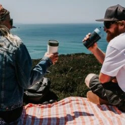 Circular&Co. Herbruikbare To Go Koffiebeker (rCUP) Zwart/roze 12oz/340ml -Tefal Winkel 1200x1200 1029