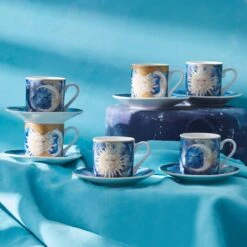 Karaca - Astrologisch Coffee Cup Set Voor 6 - Romantische Koffieliefhebbers - Espresso Mokken Set - Espresso Mok - Turkse Koffie - Valentijn Cadeau - Gift Box -Tefal Winkel 1200x1200 1053