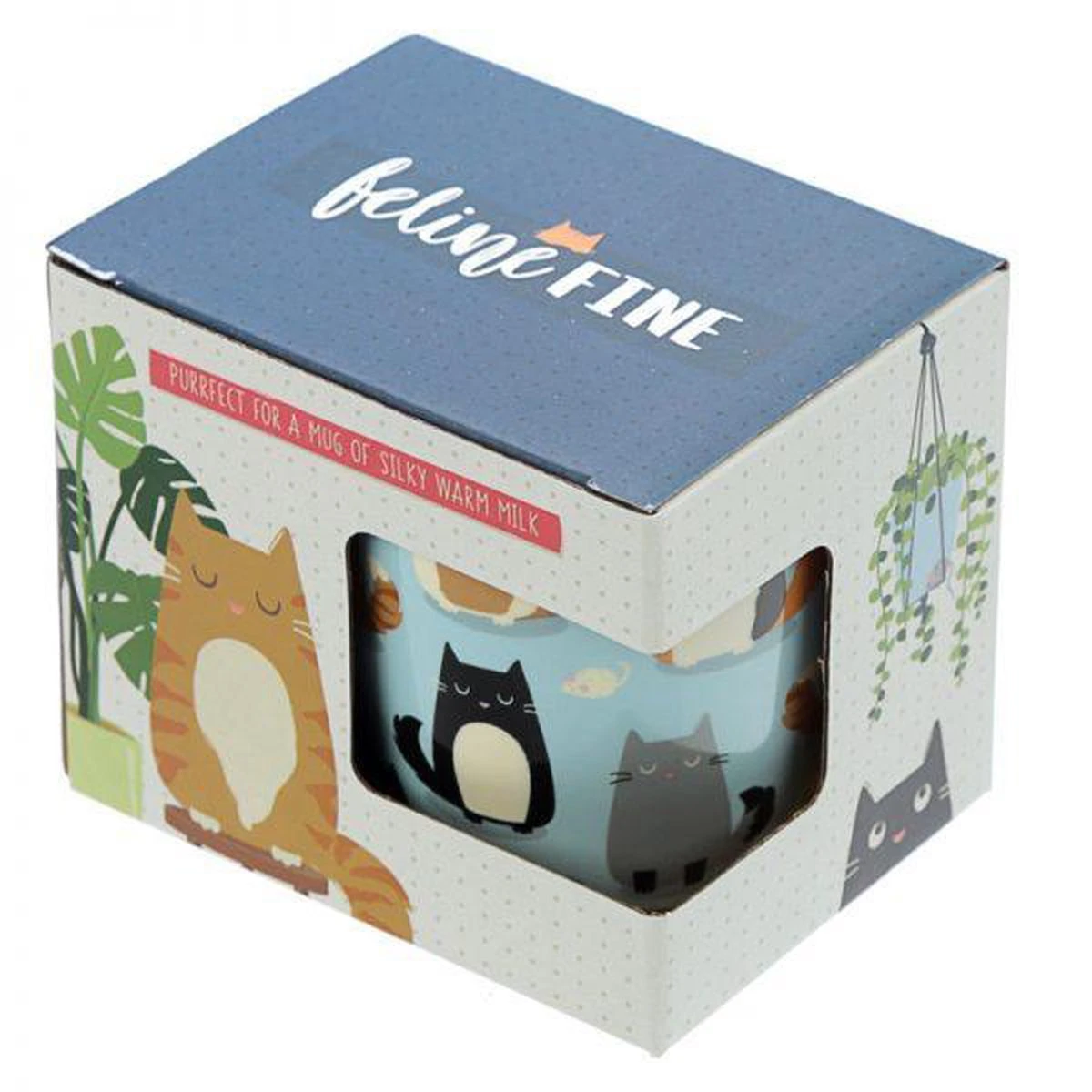 Mok Met Kat - Feline Fine 6 Mok Met Kat - Feline Fine - Afbeelding 4