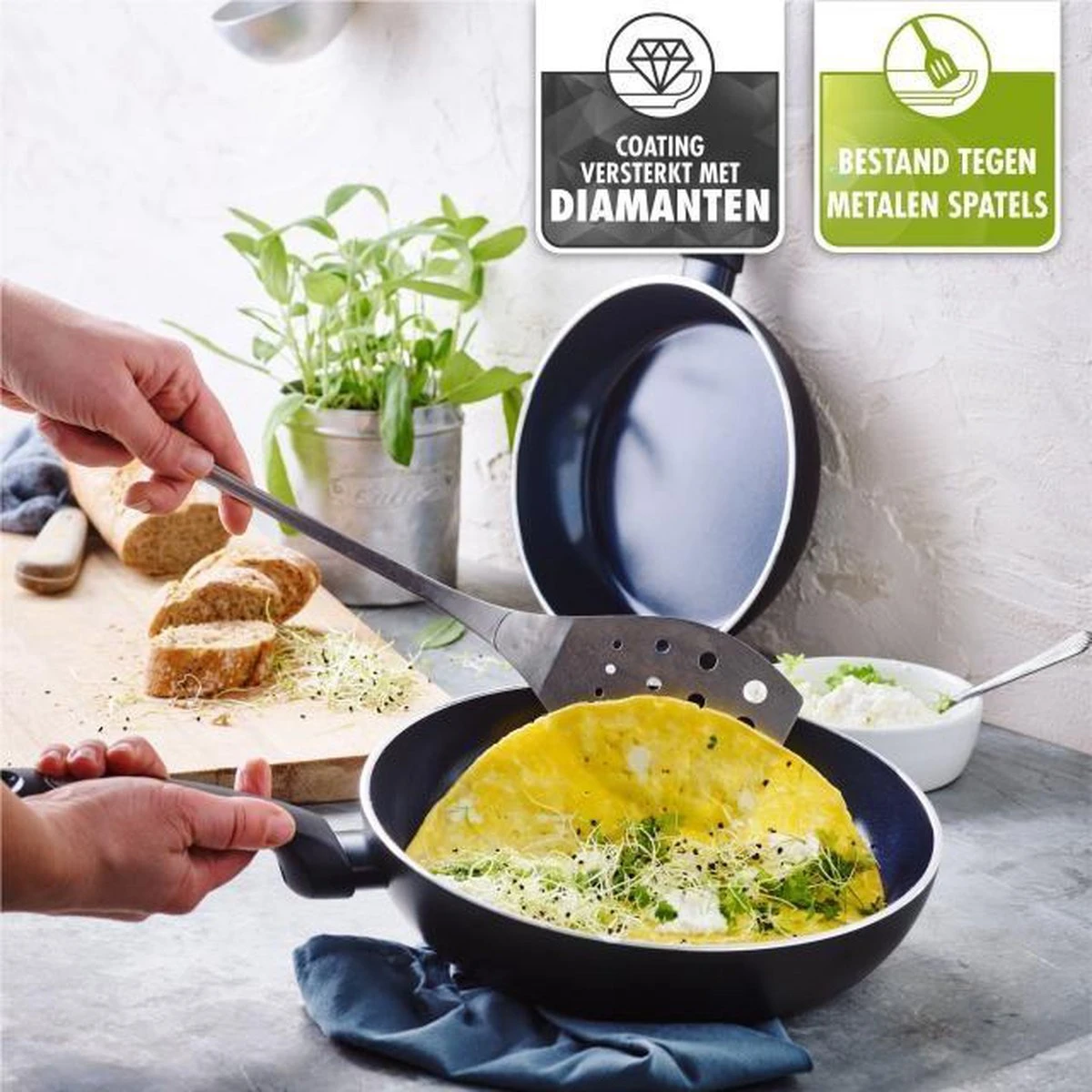 Greenpan Torino Keramische Wokpan - 28 Cm 12 Greenpan Torino Keramische Wokpan - 28 Cm - Afbeelding 10