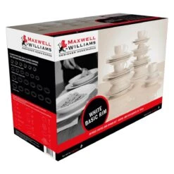 Maxwell And Williams White Basic Rim Koffie- En Dinerset - 30-delig - Wit -Tefal Winkel 1200x1200 1120