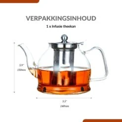 SensaHome - Infuser Theekan/Theepot - Transparant - Glas -Tefal Winkel 1200x1200 1174