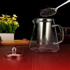 Procidi® Glazen Theepot Met Filter - Theekan Met Infuser - Dubbelwandig Borosilicaat Glas - Thee Thermoskan - Koffiekan 750 ML - Teapot -Tefal Winkel 1200x1200 1185