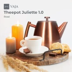 Vaja® Theepot Juliette Rosé Dubbelwandig -Tefal Winkel 1200x1200 1192